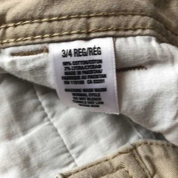 Aeropostale khaki women’s pants size 3/4 regular - Picture 4 of 4